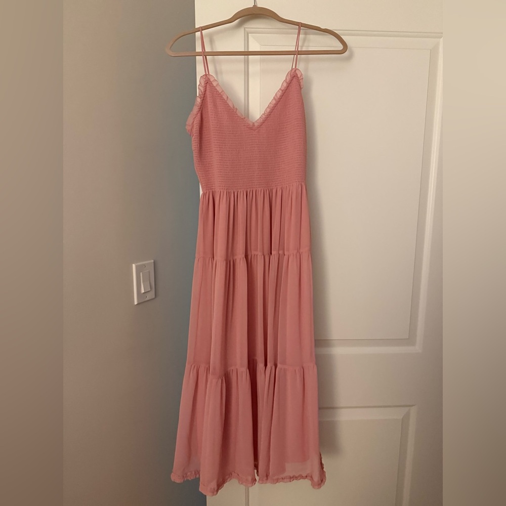 Aritzia Wilfred Textured Pink Fabric